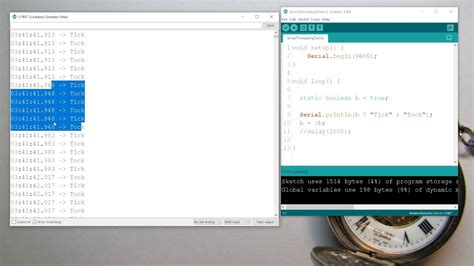 arduino ide serial monitor commands